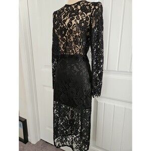 NWT Jason Wu 2 Piece Set Pencil Skirt & Top Black Lace Size 2  $400 MSRP